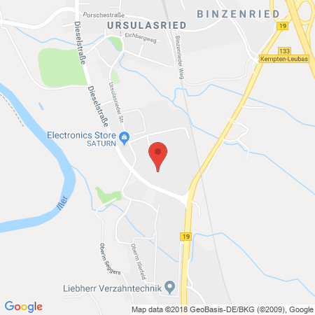 Kartenansicht Freie Tankstelle Kaufmarkt