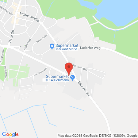 Kartenansicht Freie Tankstelle Technik Center Röbel GmbH