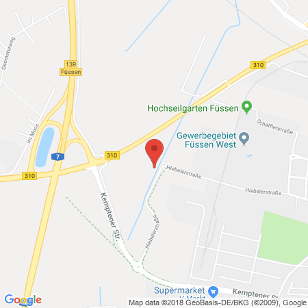 Kartenansicht AVIA Xpress