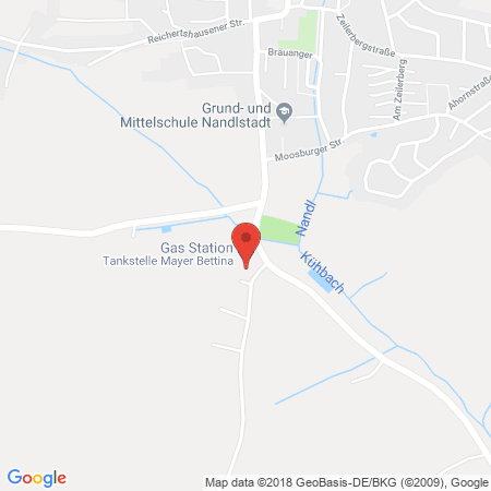 Kartenansicht SB Tankstelle Bettina Mayer