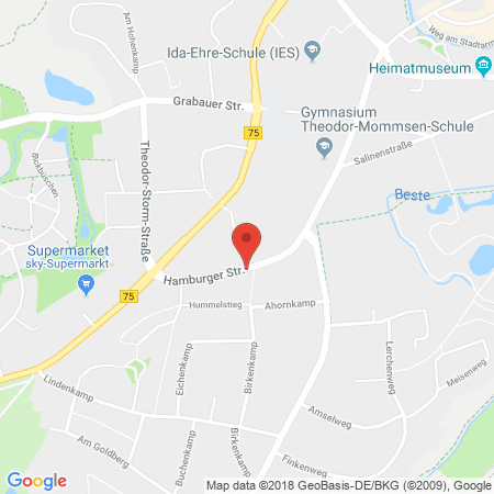 Kartenansicht Shell Station Ehebauer