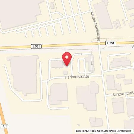 Karte L. Stroetmann Großmärkte GmbH & Co.