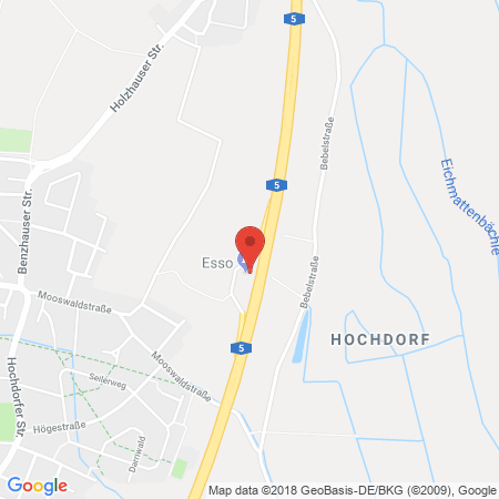 Kartenansicht ESSO