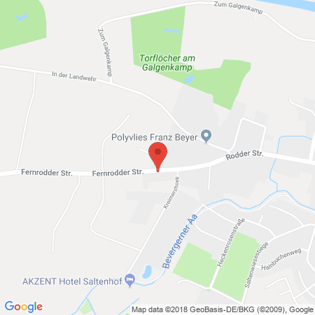 Kartenansicht BFT-Tankstelle Bevergern Inh: Doris Miethe