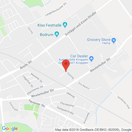 Kartenansicht TOPGAS GmbH