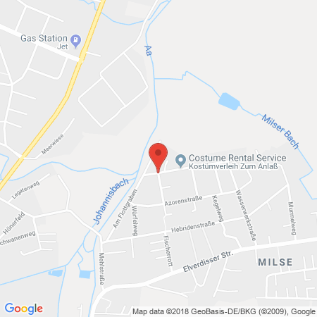 Kartenansicht Autohaus Hacke