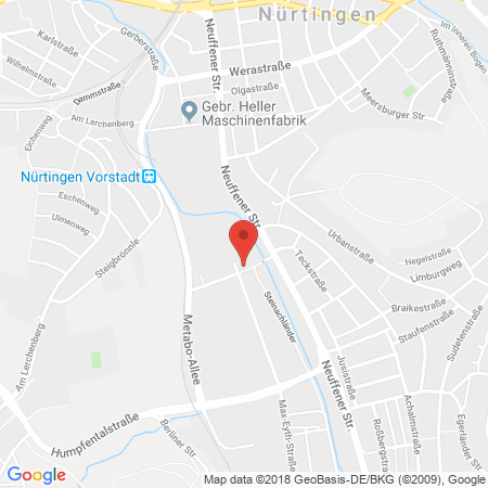 Kartenansicht freie Tankstelle