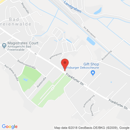 Kartenansicht Shell