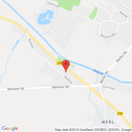 Kartenansicht 1A Tank