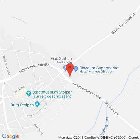 Kartenansicht Tankstelle