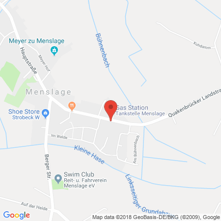 Kartenansicht Westfalengas-Autogas, ihre Tankstelle, Georg Keuchel