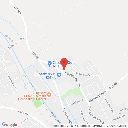 Kartenansicht Freie Tankstelle