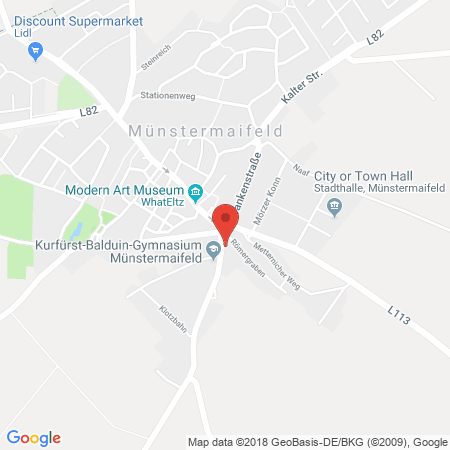 Kartenansicht Tankstelle