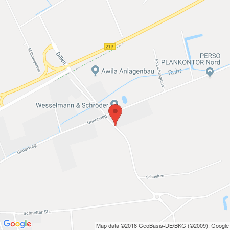 Kartenansicht J. Hannöver