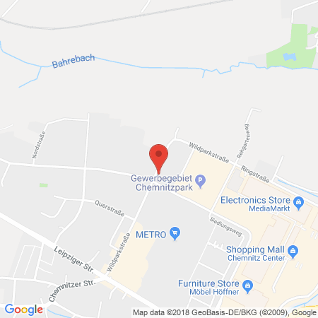 Kartenansicht Supermarkt-Tankstelle