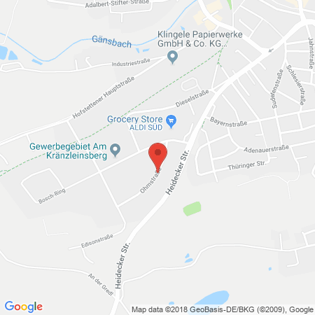 Kartenansicht Firma Eberler