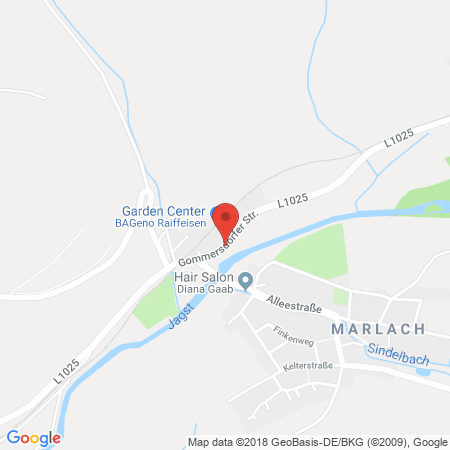 Kartenansicht Raiffeisen EG