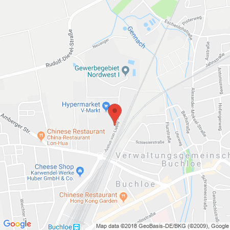 Kartenansicht Bau-Markt Buchloe