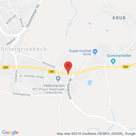 Kartenansicht ARAL