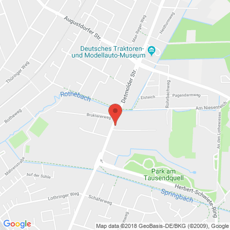 Kartenansicht Westfalen