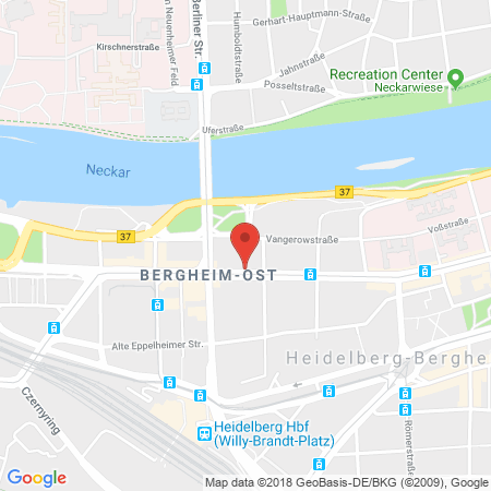 Kartenansicht ARAL