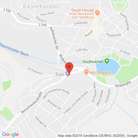 Kartenansicht ESSO