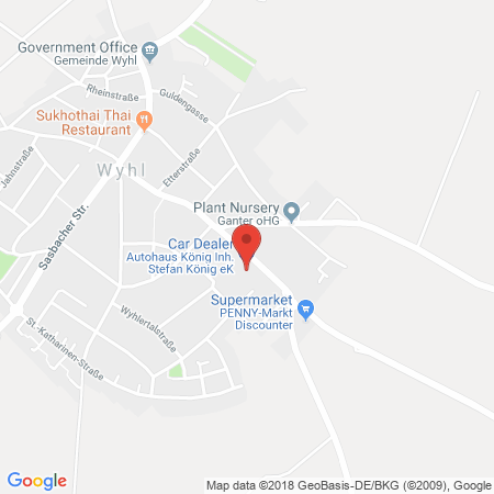 Kartenansicht Autohaus König