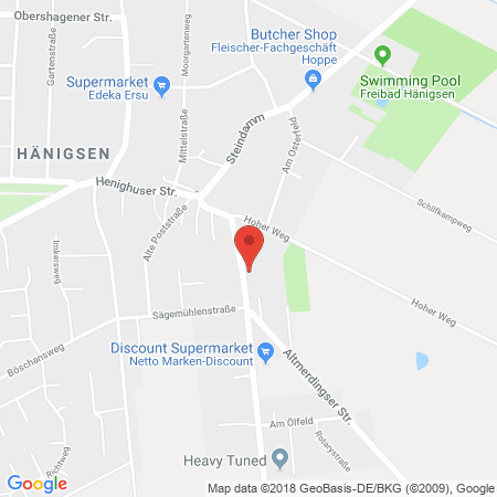 Kartenansicht freie Tankstelle