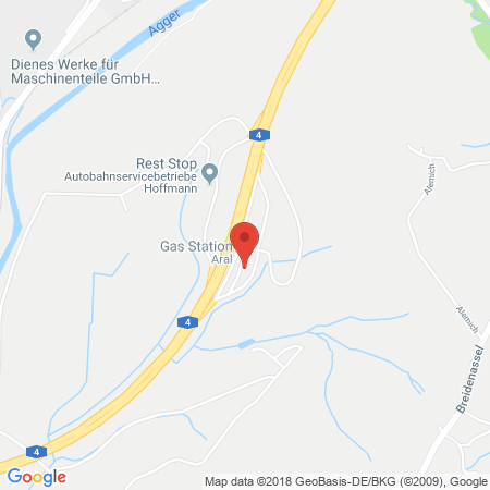 Kartenansicht ARAL