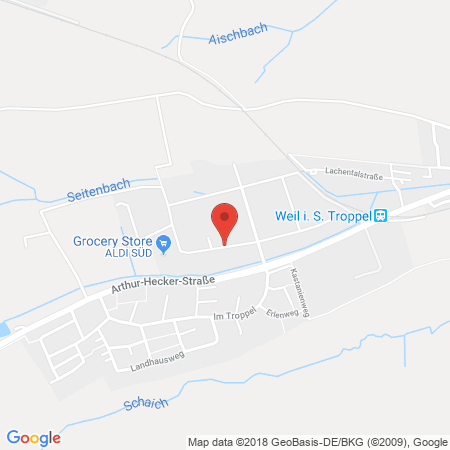 Kartenansicht Autohaus R. Hertfelder GmbH