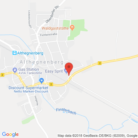 Kartenansicht Easy Sprit
