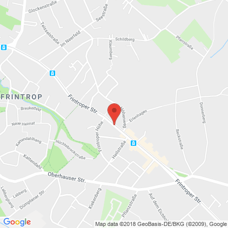 Kartenansicht West-Tank