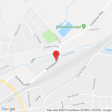 Kartenansicht Eckhard Bendix GmbH BFT-Tankstelle/Auto Check