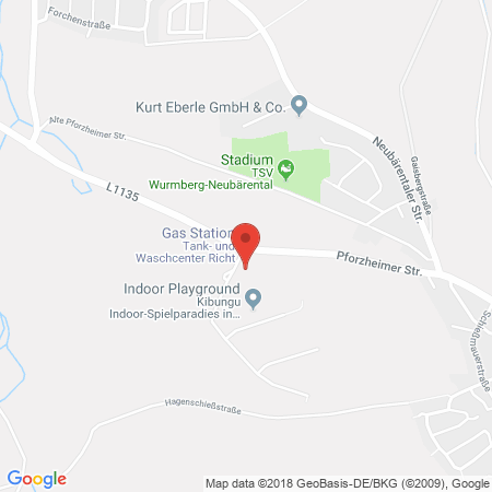 Kartenansicht Tank-und Waschcenter Richt GbR