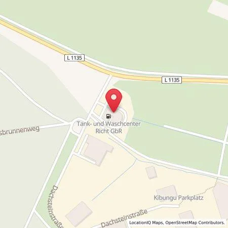 Karte Tank-und Waschcenter Richt GbR