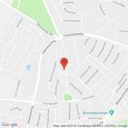 Kartenansicht Westfalen