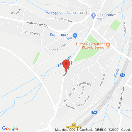 Kartenansicht bft - Walther