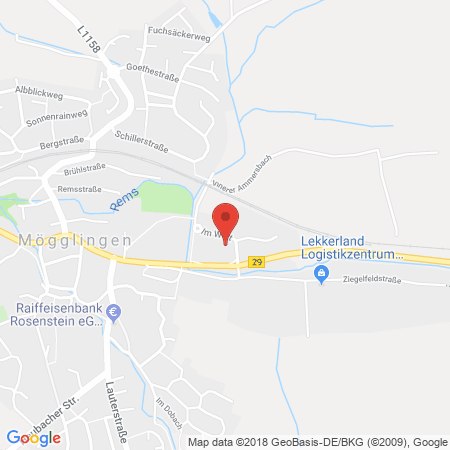 Kartenansicht Tankstelle Kuhn