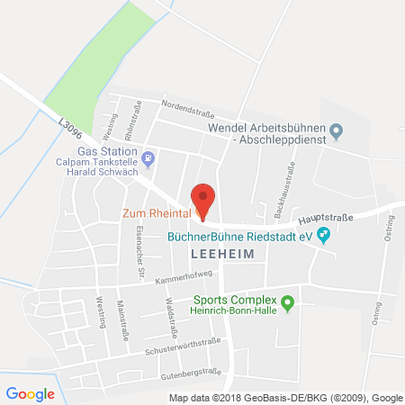 Kartenansicht Calpam