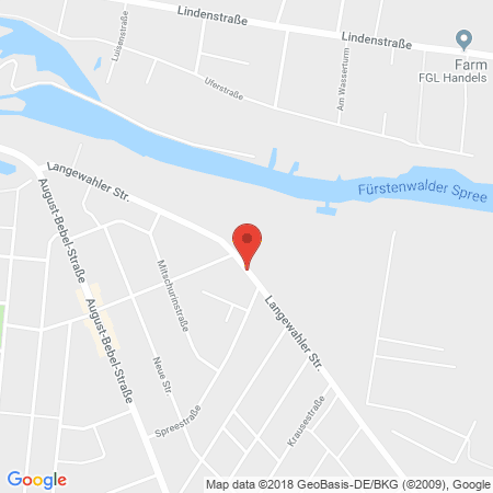 Kartenansicht Autohaus Kuchenbecker