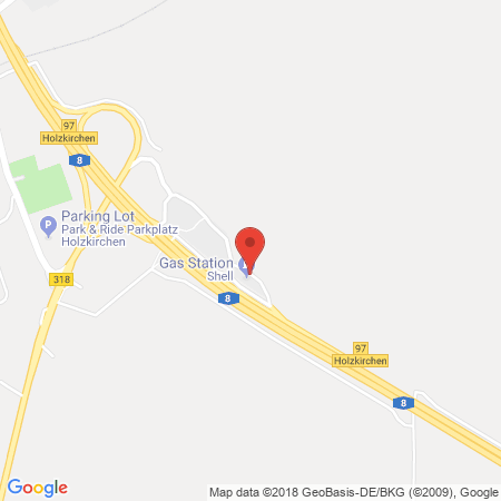 Kartenansicht Shell