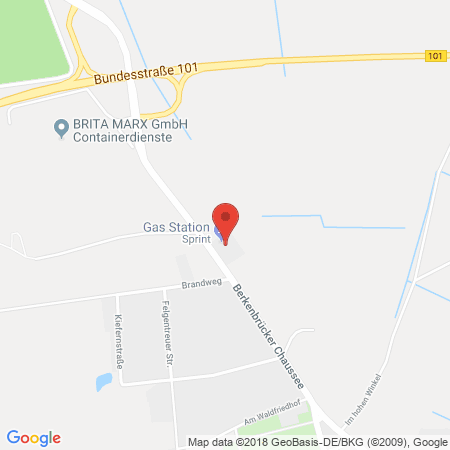 Kartenansicht Sprint