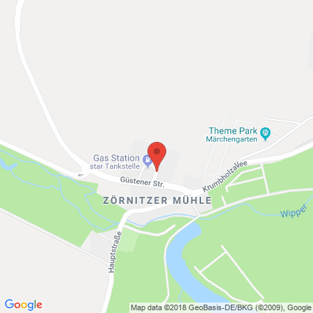 Kartenansicht STAR Tankstelle Ulrich Stange