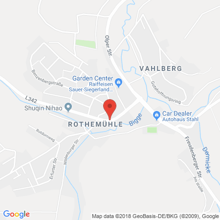 Kartenansicht Freie Tankstelle