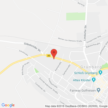 Kartenansicht TankPunkt GmbH