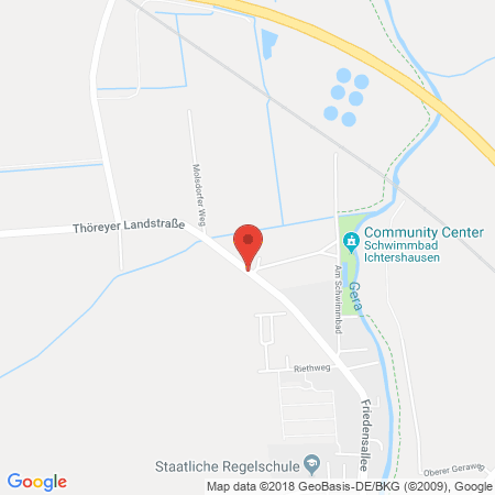 Kartenansicht Tankstelle Bernd Ortlepp