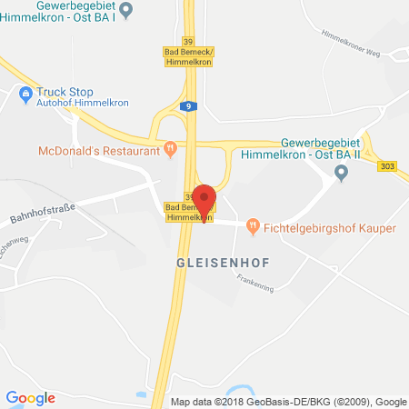 Kartenansicht Ero-Markt an der A9