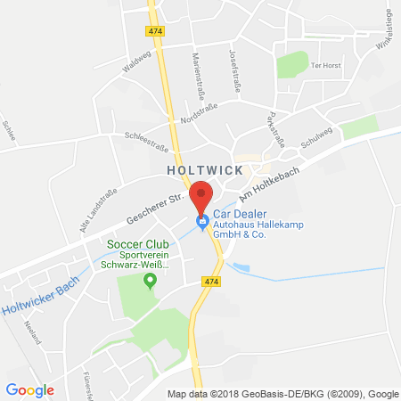 Kartenansicht Tankstelle