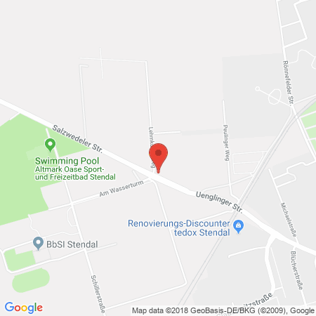 Kartenansicht Raiffeisen Stendal-Tankstelle Stendal