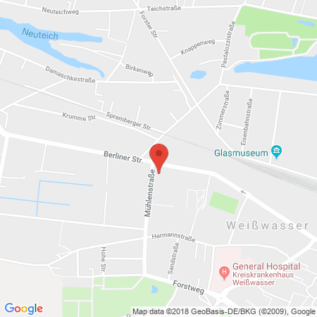 Kartenansicht Die Tankstelle Uwe Giersch